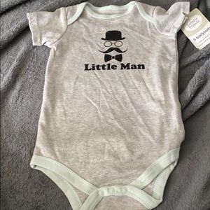 Little Man Onesie